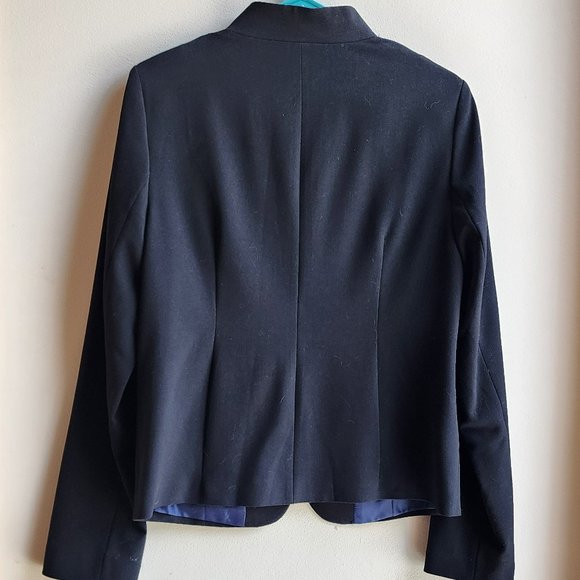 American Eagle Outfitters Dark Navy Suit Jacket Size Medium - Picture 10 of 16